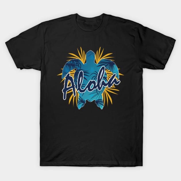 Aloha Beautiful Artwork T-Shirt by tzolotov